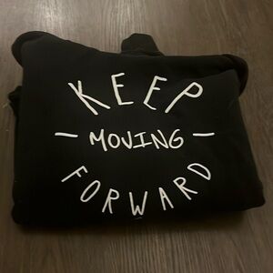 Keep Moving Forward Hoodie by Creating Wonders